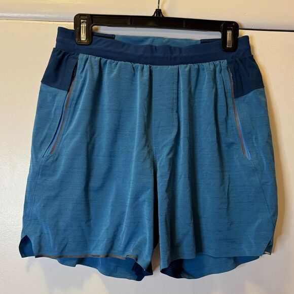 LULULEMON Switch Up Short Neo Blue Men’s Size Medium - Picture 2 of 6